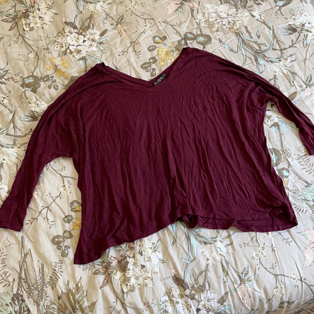 Cotton on crop top long sleeve